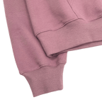 ROSY BROWN FRENCH TERRY ZIP HOODIE