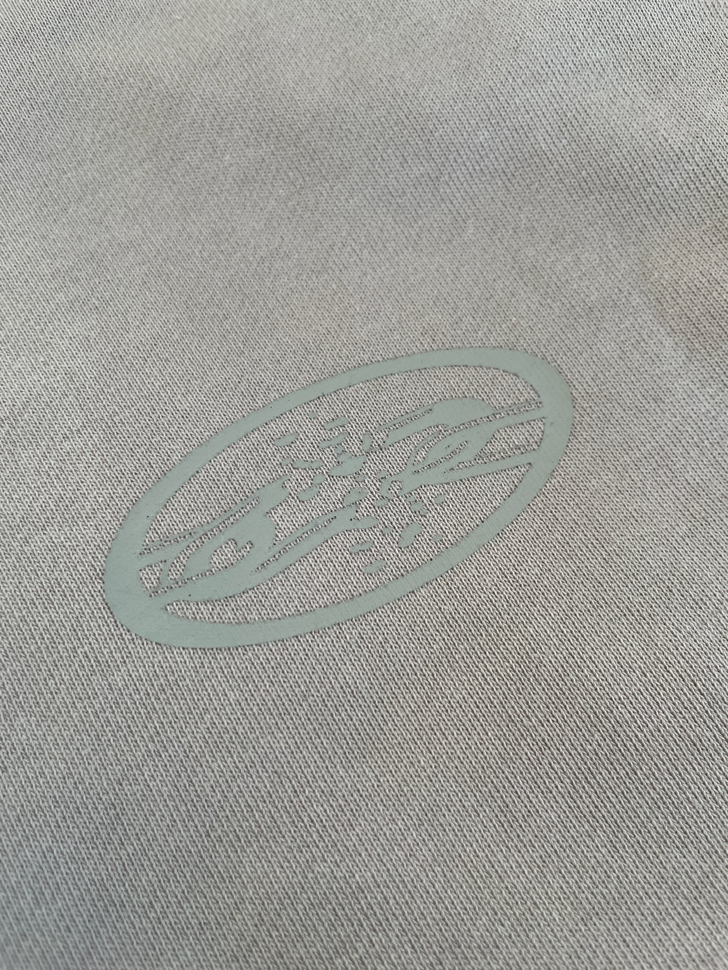 MUSHROOM GREY FRENCH TERRY ZIP HOODIE