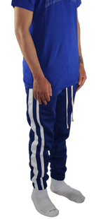 BLUE TRACK PANTS